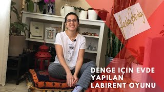 Denge İçin Evde Labirent Oyunu Resimi