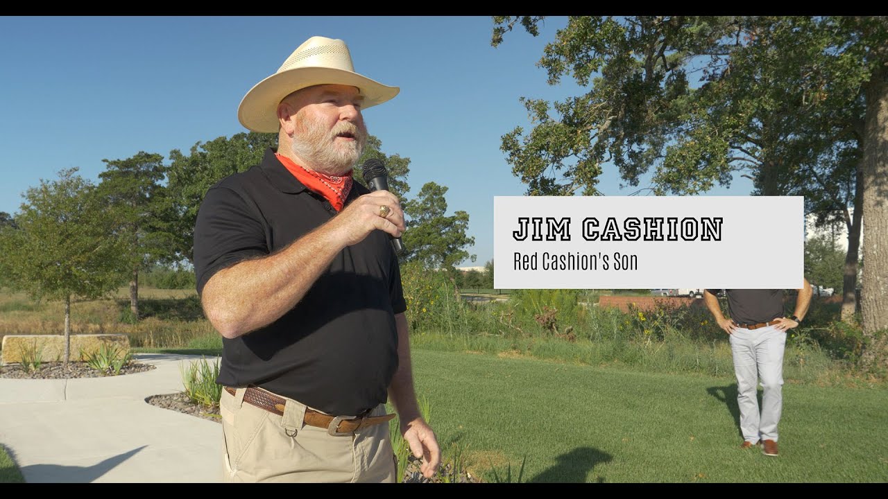 Red Cashion served as an NFL referee for 25 years, and First Down Park in  College Station honors him.