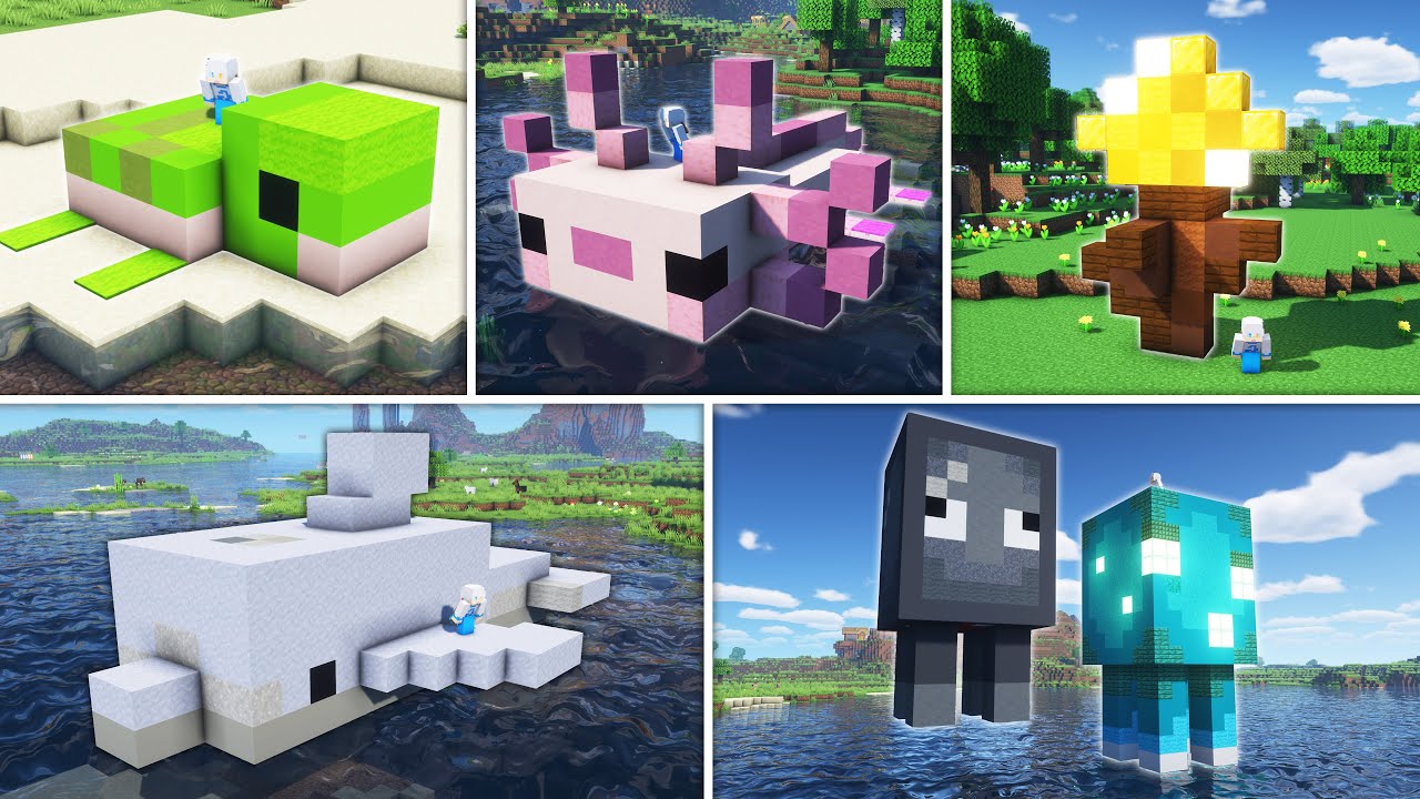 ⛏️ Minecraft :: 6+ neue süße Baby-Mob-Statuen-Ideen 😍 [Minecraft 26.1]