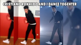 Cristiano Ronaldo and I dance together🕺🏼 #Shorts