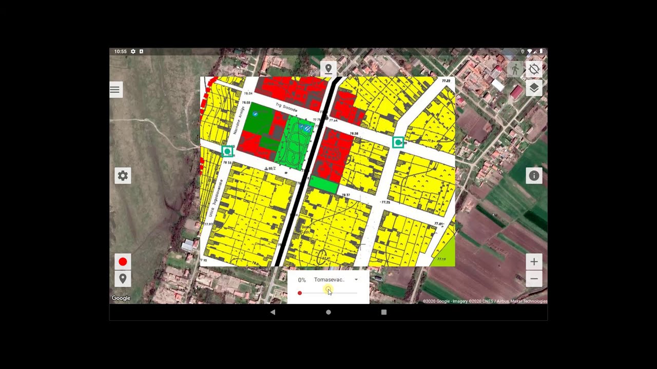Using images as maps in GeoMapper Data Collector - YouTube