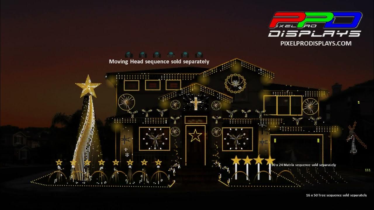 Chris Tomlin (feat Lauren Daigle) Noel xLights Moving Head Sequence