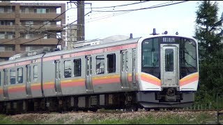 E129系B6編成　信越本線上り普通436M　長岡→新潟