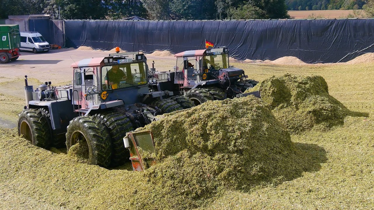 Mais 2023  : 2x Zettelmeyer ZD-3000 | John Deere 9700i | Deutz | Krampe | Biogas | Maissilage | Tank