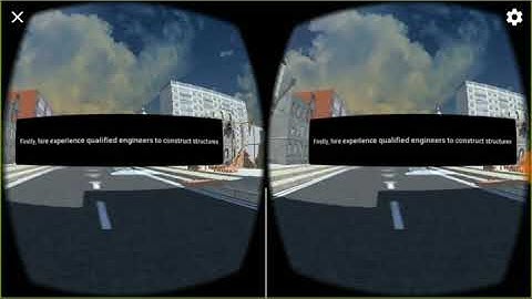 Gameplay of VR Serious Game