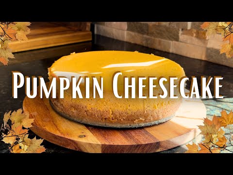 The BEST PUMPKIN CHEESECAKE Recipe | Baking Recipes from Scratch