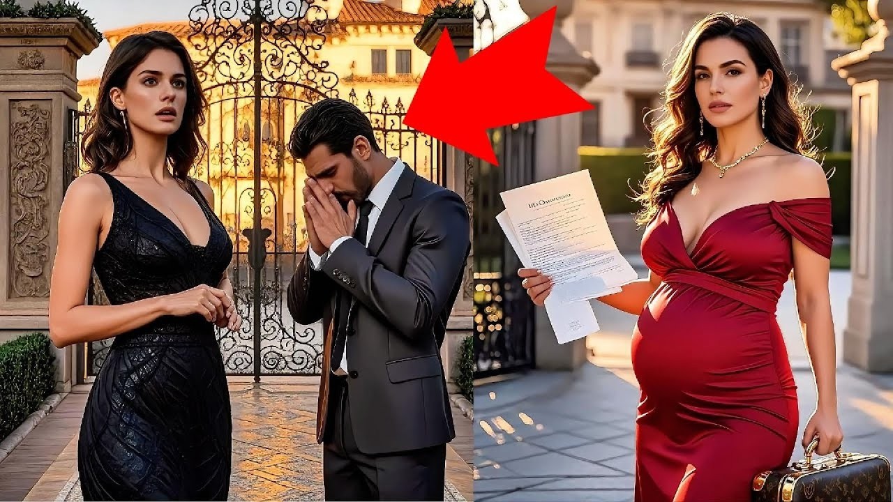 Esposa embarazada se va en silencio, la amante se asusta al verlo perder el control