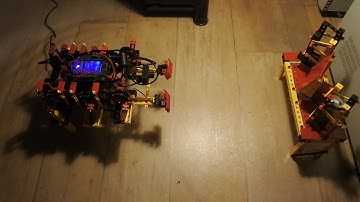 fischertechnik TXT controller : Mirft2 ep. 161 - Intro, RoboPro, Python, scaffold, floor, Blender