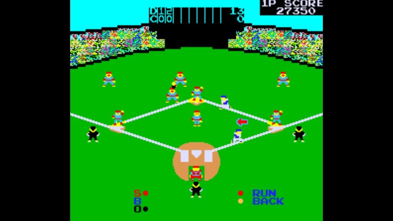 Champion Base Ball [Arcade Longplay] (1983) Alpha Denshi Co - YouTube