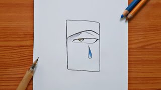 Easy Anime Eye Drawing | How to draw Hisoka's eye | step by step tutorial
