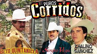 Puros Corridos Mix Para Pistear 💥💥 El Tigrillo Palma, El Compa Sacra, Coyote, Valentin Elizalde