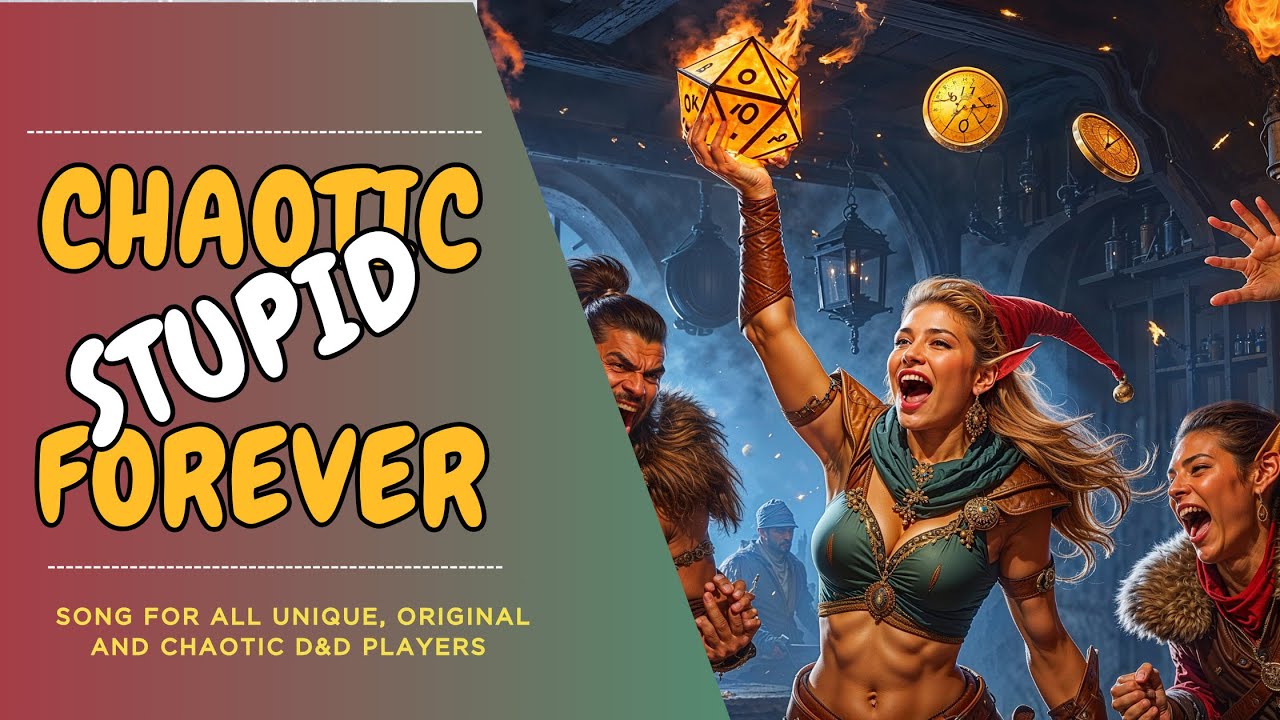 Chaotic Stupid Forever (Funny Dungeons and Dragons Song)