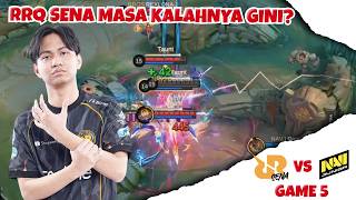 RRQ SENA MASA KALAHNYA GINI??! - GAME 5 - RRQ SENA VS NAVI JR - MDL ID