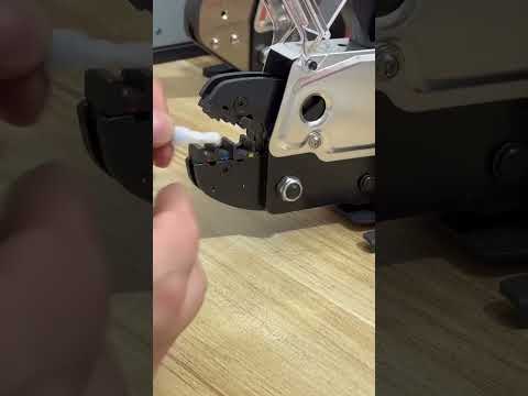 Pneumatic Terminal Crimping Machine for Wire Connector Caps
