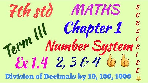 7th std/MATHS/Term III/Chapter 1/Number System/Ex 1.4 - 2 3 & 4