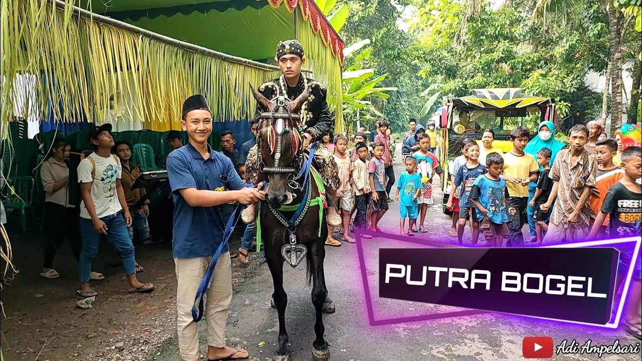 pengantin naik kuda putra bogel jagasima