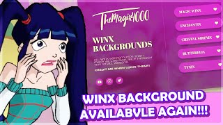 NEW LINKS for my Winx Club Backgrounds!!!