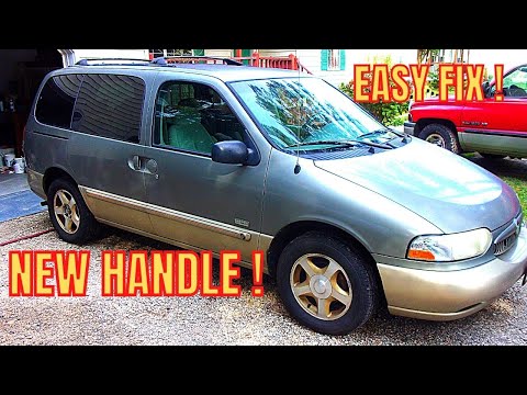 Mercury Villager / Nissan Quest - How To Replace The Sliding Door Handle