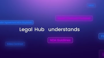Explainer Video on AI Contract Review for LegalTech | Legal Hub | Truggl