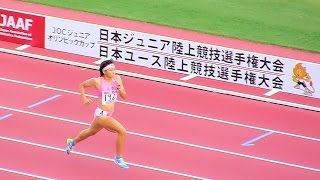 2015ジュニア陸上女子 400ｍ 予選2組 20151016