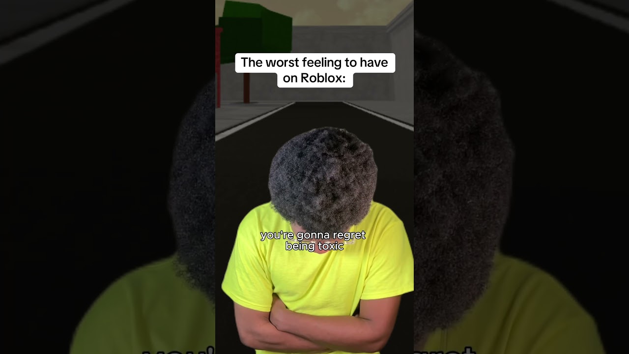 The worst feeling to have on Roblox:
