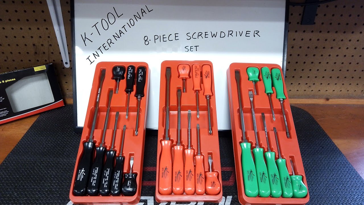 K-TOOL screwdriver set, are they a hidden gem or junk!!🤔 - YouTube