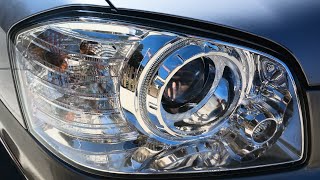 2005 Kia Optima headlight adjustment