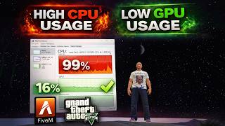 Fix High CPU Usage & Low GPU Usage in FiveM (2026) – Massive FPS Boost