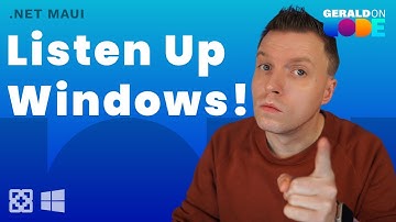 Implement Speech-To-Text on Windows with .NET MAUI
