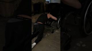 Floor To Wheelchair Transfer (The Hard Way!)