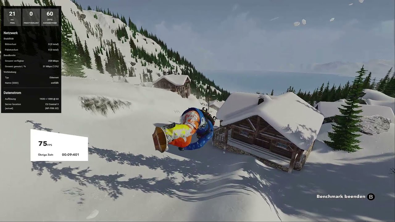 NVIDIA GeForce NOW - Steep Benchmark Test