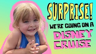 Disney Wish Cruise - Surprised the kids at the airport