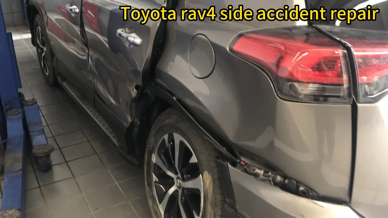 Toyota RAV4 Side Collision Repair Professional Restoration Process
