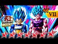 (Dragon Ball Legends) 4x ZENKAI BUFFED 14 STAR MAX ARTS BOOSTED SSBKK GOKU/SSBE VEGETA VS THE WORLD!