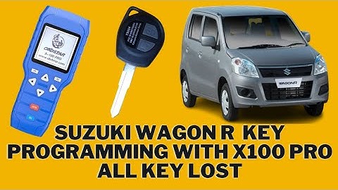 Suzuki Wagon R key programming | OBDSTAR X100 pro | Immobilizer key