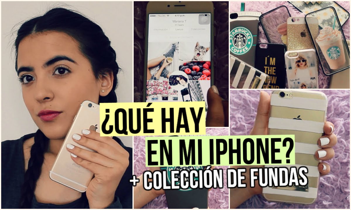 ¿QUE HAY EN MI IPHONE? + FUNDAS {Como edito mis fotos}