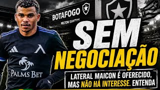 🚨 Sem Negócio 🚨Botafogo não tem interesse em lareral Maicon!Veja escalação da Seleção!!