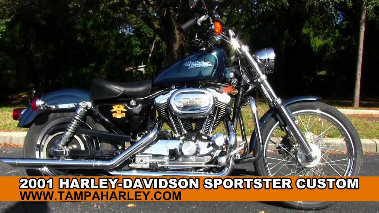 Used 2001 Harley Davidson XL1200C Sportster 1200 Custom 