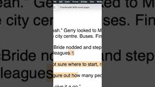 Quickly show invisibles in Pages
If your Pages formatting is going wrong, you can choose View, Show Invisibles to give you a clue. But you can also just drag to highlight text and see returns there.
LINKS:
Buy Me a Coffee: https://coff.ee/williamgallagher
Support 58keys on Patreon: https://www.patreon.com/user?u=86274276J
oin the Writers Mailing list too: http://eepurl.com/gQTqTT
Buy my book on Amazon US: https://amzn.to/3KhF19P
Or Amazon UK: https://amzn.to/3IzZm94
Watch the 58keys Writing Workshop videos: https://youtube.com/playlist?list=PLCtk0vyOGM40dh0gwg17tWI70Y1Qhh4Sj&si=qa8uc8vtOxHs9dlg
If you buy through my Amazon links, they may chuck me a penny or two. Or they wont. Either way, it will never cost you anything extra. Quickly show invisibles in Pages