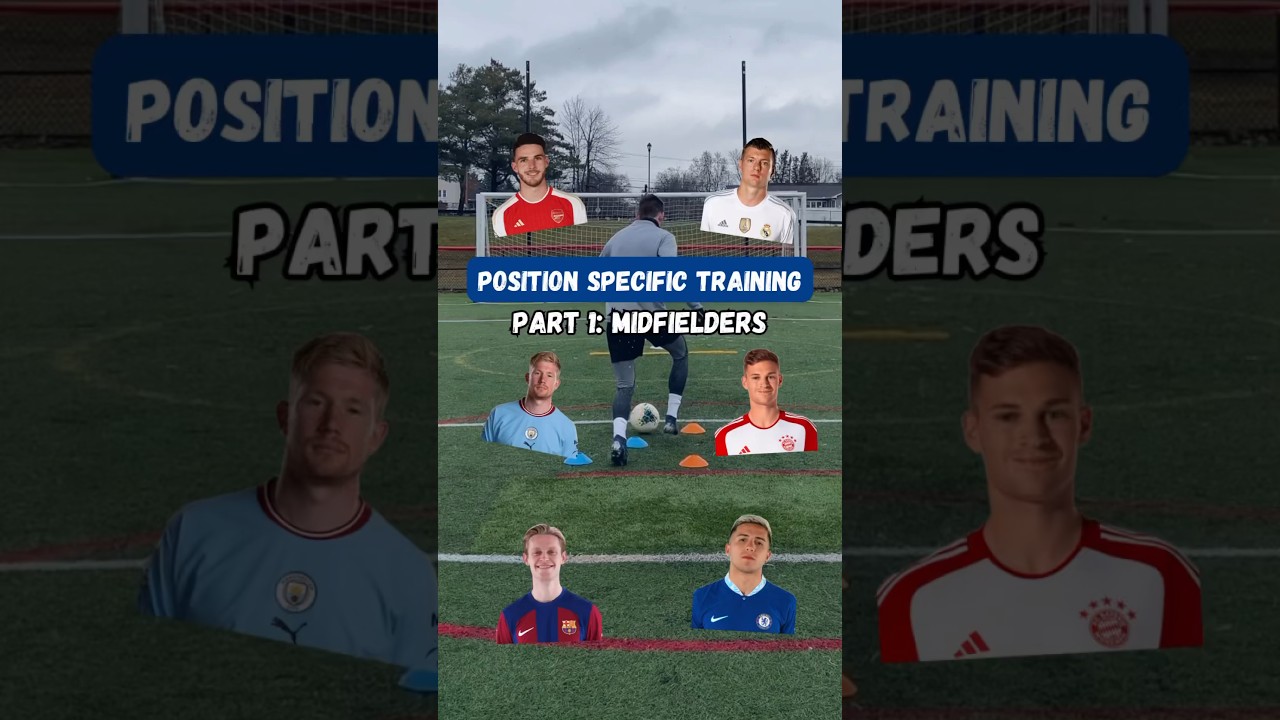 Position Specific Training Session Part 1: Midfielders 