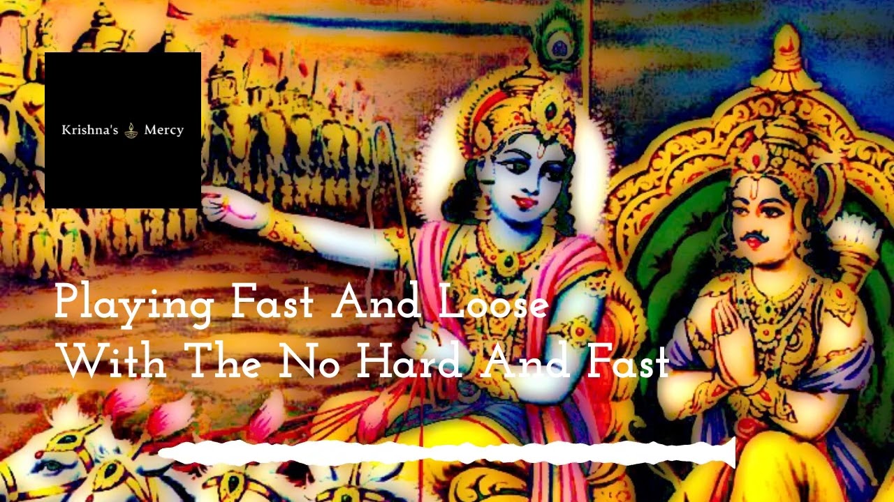 Playing Fast And Loose With The No Hard And Fast