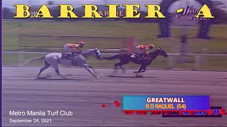 BARRIER A - SEPTEMBER 24, 2021 BARRIER A - SEPTEMBER 24, 2021