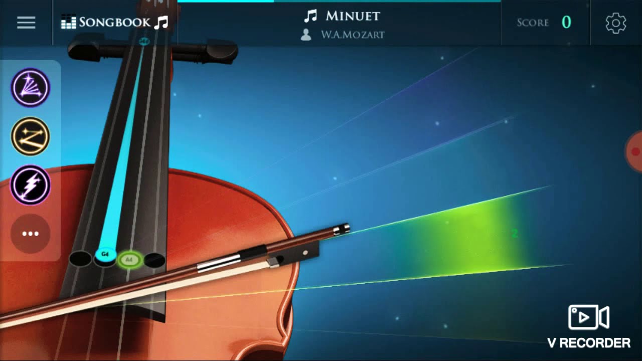 Game violin YouTube
