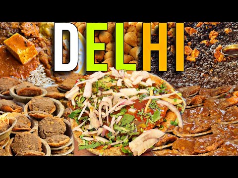 BEST Food in Delhi | FATEH Ki Kachori, 6 In 1 Punjabi Thali, Loaded DAHI BHALLE | INDIAN FOOD