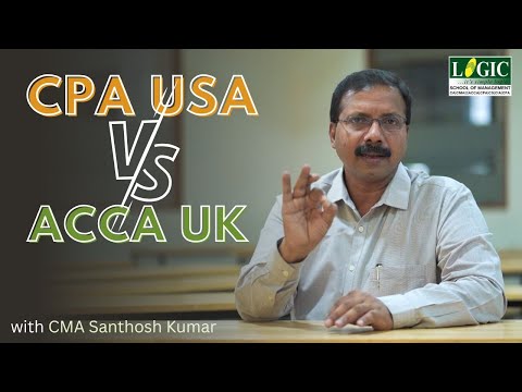CPA (USA) Vs ACCA | Difference Between CPA (USA) and ACCA | CMA Santhosh Kumar
