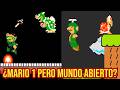 ¿MARIO 1 PERO ES MUNDO ABIERTO? - Super Mario Bros 1 Open World con Pepe el Mago