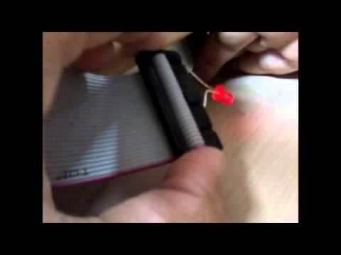 led blinking using 8051