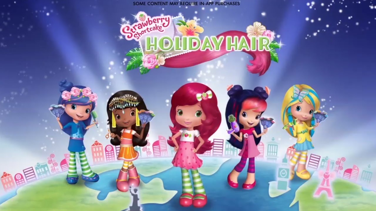 Strawberry Shortcake Holiday Hair - Fashion World