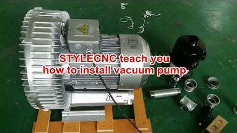 VACUUM PUMP installation