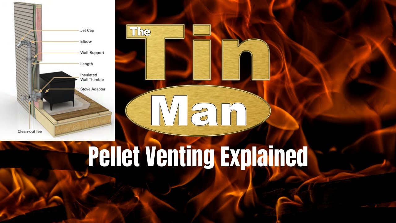 How To Vent A Pellet Stove www.youtube.com